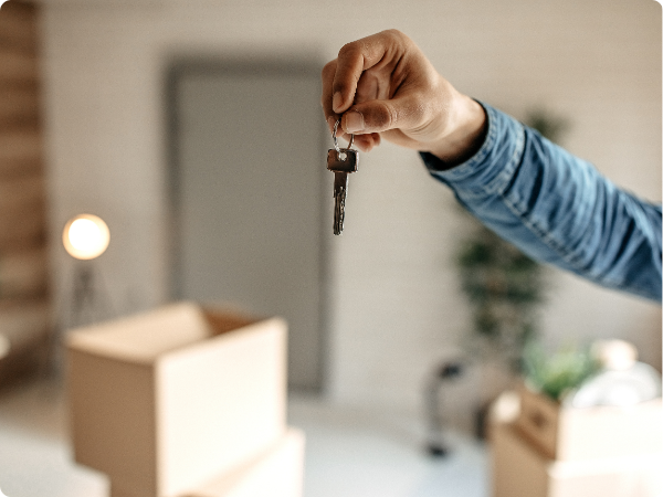 Residents - You’re Covered - empty apartment - Happy resident Residents - You’re Covered - empty apartment - Happy resident